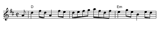 the Shetland Fiddler - staff notation