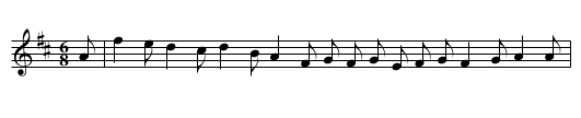 The Short and the Tall - staff notation