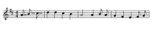 The Shropshire Lass - staff notation