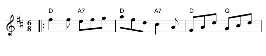 the Sicilian - staff notation