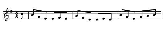 The Silken Wallet  (jig)      0891 - staff notation
