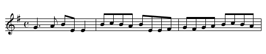 The Silvermines - staff notation
