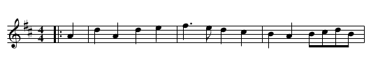 The Sloe - staff notation