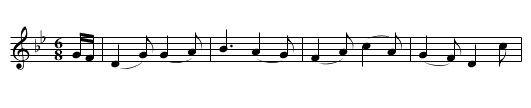 The Smile of Nancy Barlow - staff notation