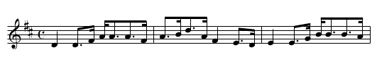 The Smith's a Gallant Fireman - staff notation