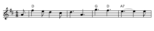 the Snow Lay on the Ground - staff notation