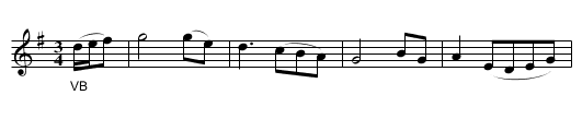 The Snowy-Breasted Pearl             (air)             0512 - staff notation