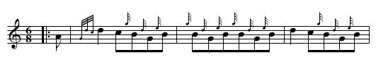 The Snuff Wife  CYMRU - staff notation