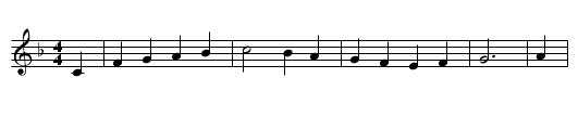 The Soldier's Farewell (White Cockade 2) - staff notation