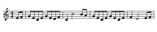 The Soldiers Joy - staff notation