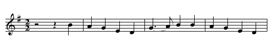 The Sons of Liberty (1) - staff notation