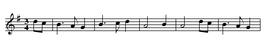 The South Wind - staff notation