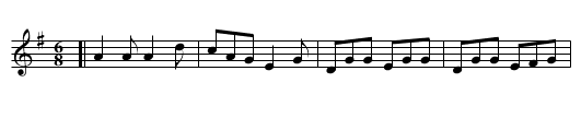 the Southwest Wind - staff notation