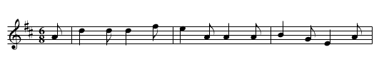 The Spanish Dollars - staff notation