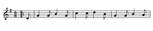 The Spinning Wheel - staff notation