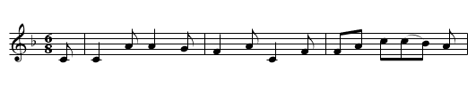 The Spotted Cow - staff notation