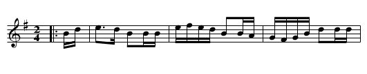 The Squirrel Hunter's Q.S. + - staff notation