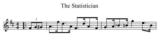 The Statistician - staff notation