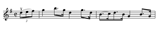 THE STEAMBOAT HORNPIPE - staff notation
