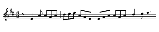 The Stick Dance - staff notation
