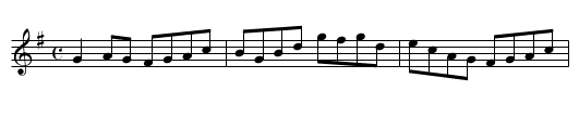 The Strawberry Banks - staff notation