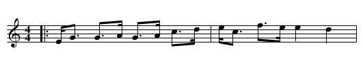 The Surgeon - staff notation