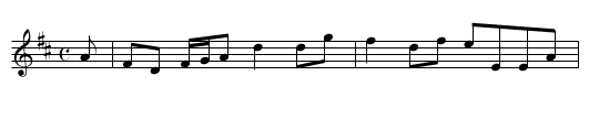 The Swallow - staff notation