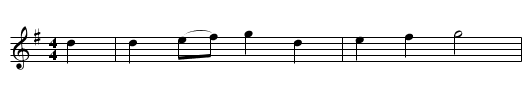 The Swan Swims Bonnie O - staff notation