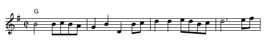 The Swedish Two-Step - staff notation