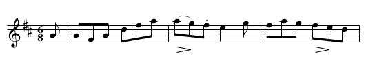 The Sylph - staff notation