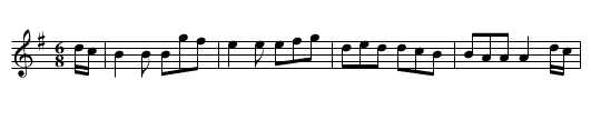 The Tempest - staff notation