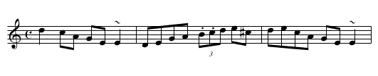The Tempest - staff notation