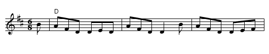 The Thatched Cabin - staff notation