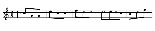 The Thornton Waltz - staff notation