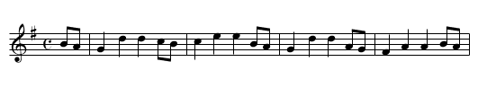 THE TIDE COME IN - staff notation