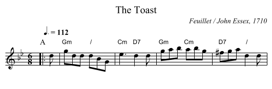 The Toast - staff notation