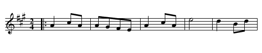 The Ton - staff notation