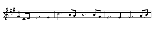 The Town I Loved So Well - staff notation