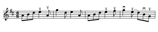 The Trippers - staff notation