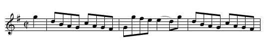 the Triumph - staff notation