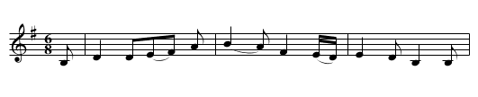 The True Lovers Departure - staff notation