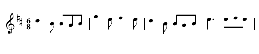 The Turnip Jig - staff notation