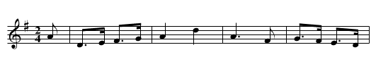 The twa Corbies - staff notation