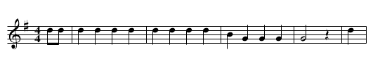 The Twenty-First of Liverpool - staff notation