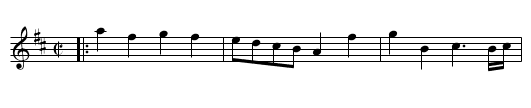 the Twenty-ninth of May - staff notation