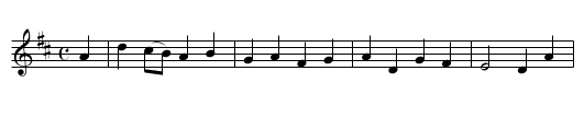 the Vicar of Bray - staff notation