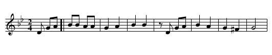 The Vine and Fig Tree - staff notation