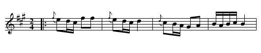 The Volatile - staff notation