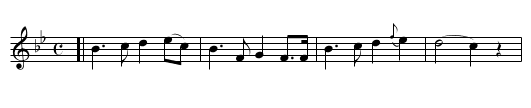 The WAES O' SCOTLAND - staff notation