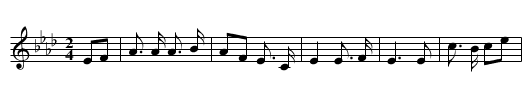 The Wandering Cowboy - staff notation